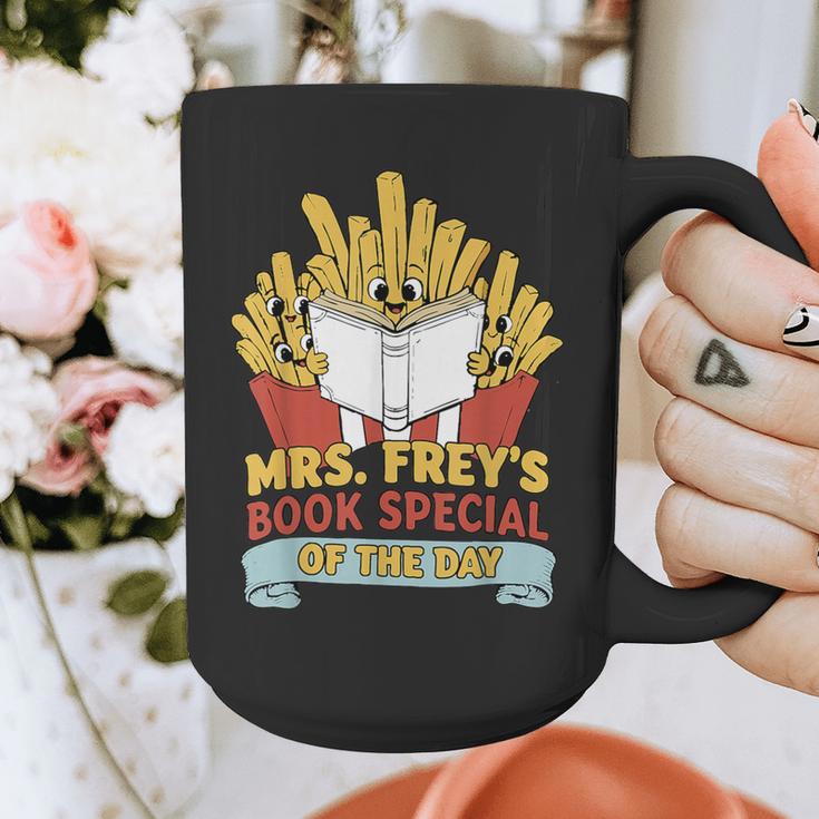 Mrs Frey Book Special Reading Elementary Teacher Graphic Print Coffee Mug, funny design Mrs Frey Book Special Reading Elementary Teacher Graphic Print Coffee Mug, funny design