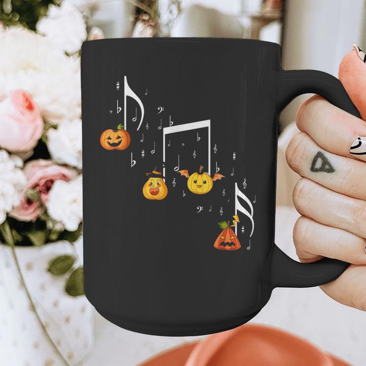 Music Note Pumpkin Fall Music Teacher Halloween Costume Graphic Print Coffee Mug, funny design Music Note Pumpkin Fall Music Teacher Halloween Costume Graphic Print Coffee Mug, funny design