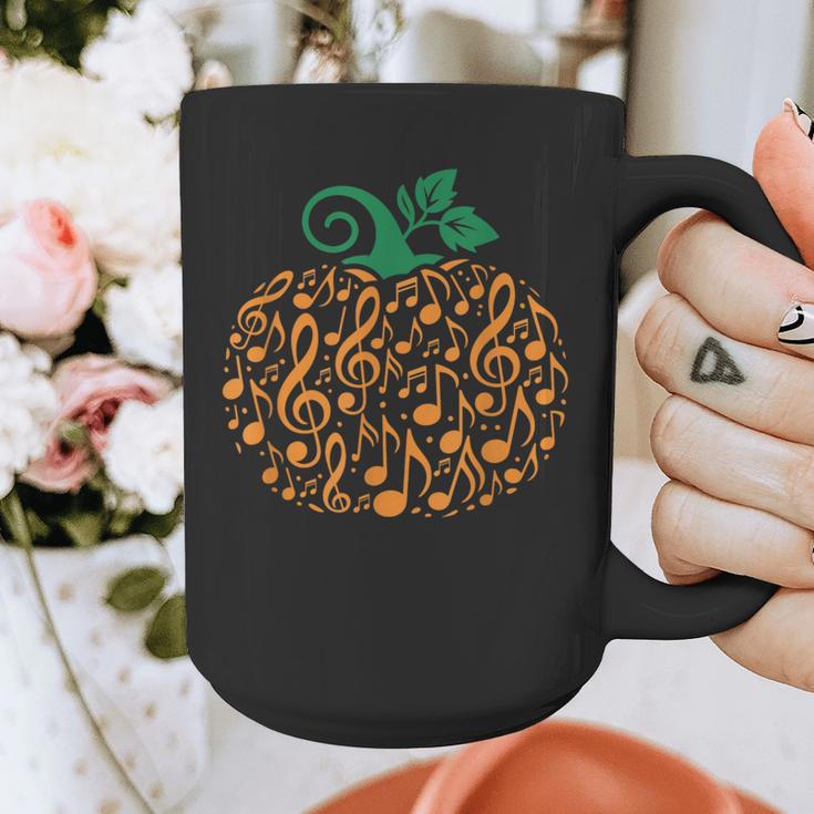 Music Notes Pumpkin Music Teacher Halloween Graphic Print Coffee Mug, funny design Music Notes Pumpkin Music Teacher Halloween Graphic Print Coffee Mug, funny design