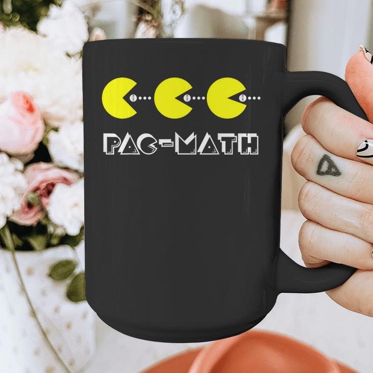Nerdy Pac-Math Nom Retro Game Precalculus Math Teacher Graphic Print Coffee Mug, funny design Nerdy Pac-Math Nom Retro Game Precalculus Math Teacher Graphic Print Coffee Mug, funny design