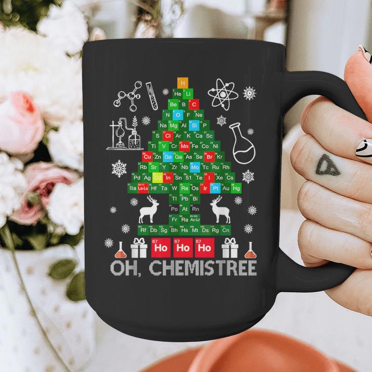 Oh Chemistree Scientist Chemical Christmas Xmas Teacher Graphic Print Coffee Mug, funny design Oh Chemistree Scientist Chemical Christmas Xmas Teacher Graphic Print Coffee Mug, funny design