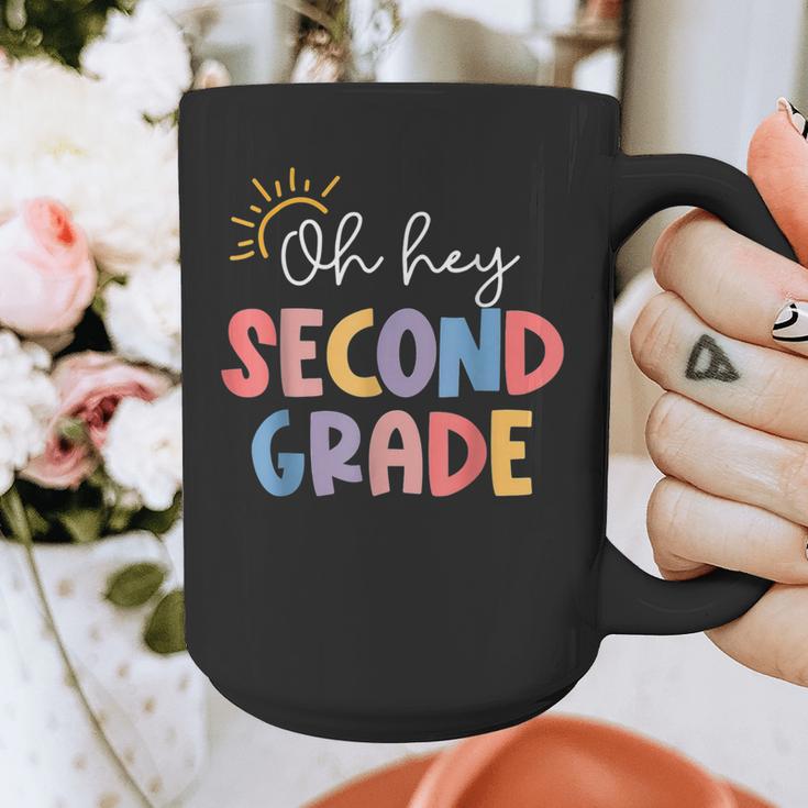 Oh Hey Second Grade First Day Of Teacher Girls Boys Kids Graphic Print Coffee Mug, First Grade Teacher Gifts, funny design Oh Hey Second Grade First Day Of Teacher Girls Boys Kids Graphic Print Coffee Mug, First Grade Teacher Gifts, funny design