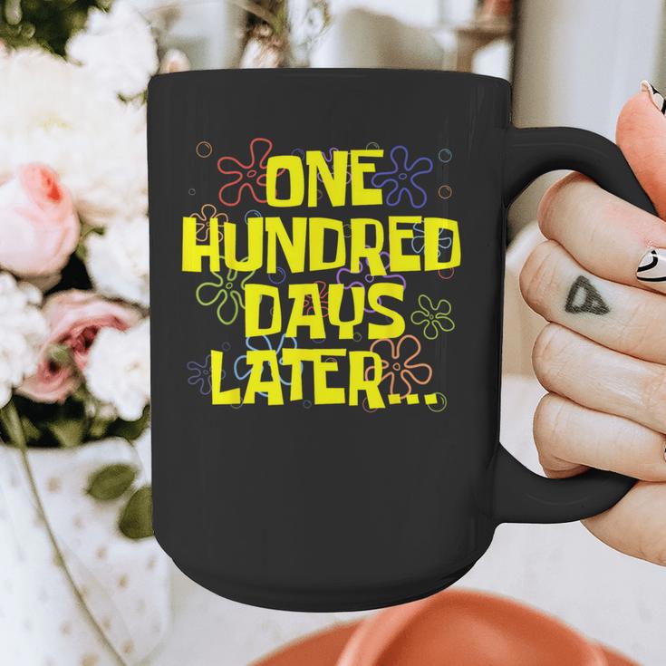 One Hundred Days Later 100th Day Of School Teacher Student Graphic Print Coffee Mug, funny design One Hundred Days Later 100th Day Of School Teacher Student Graphic Print Coffee Mug, funny design