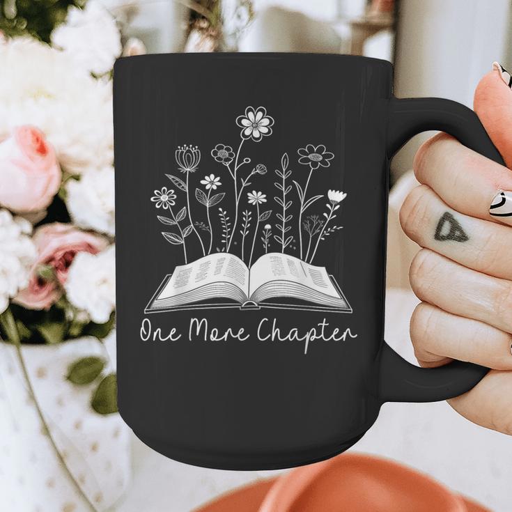 One-More Chapter Wildflower Reading Teacher Library Bookish Graphic Print Coffee Mug, funny design One-More Chapter Wildflower Reading Teacher Library Bookish Graphic Print Coffee Mug, funny design