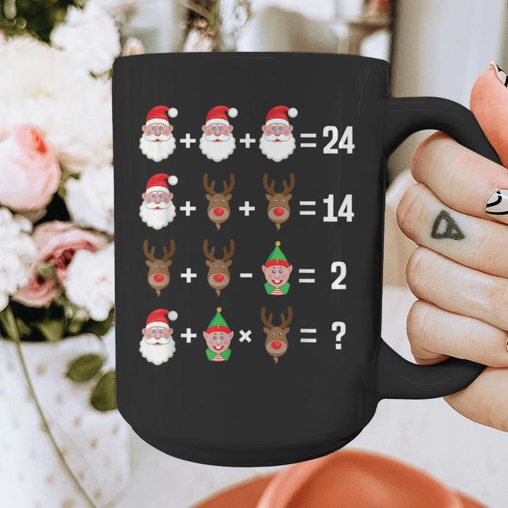 Order Of Operations Math Teacher Christmas Graphic Print Coffee Mug, funny design