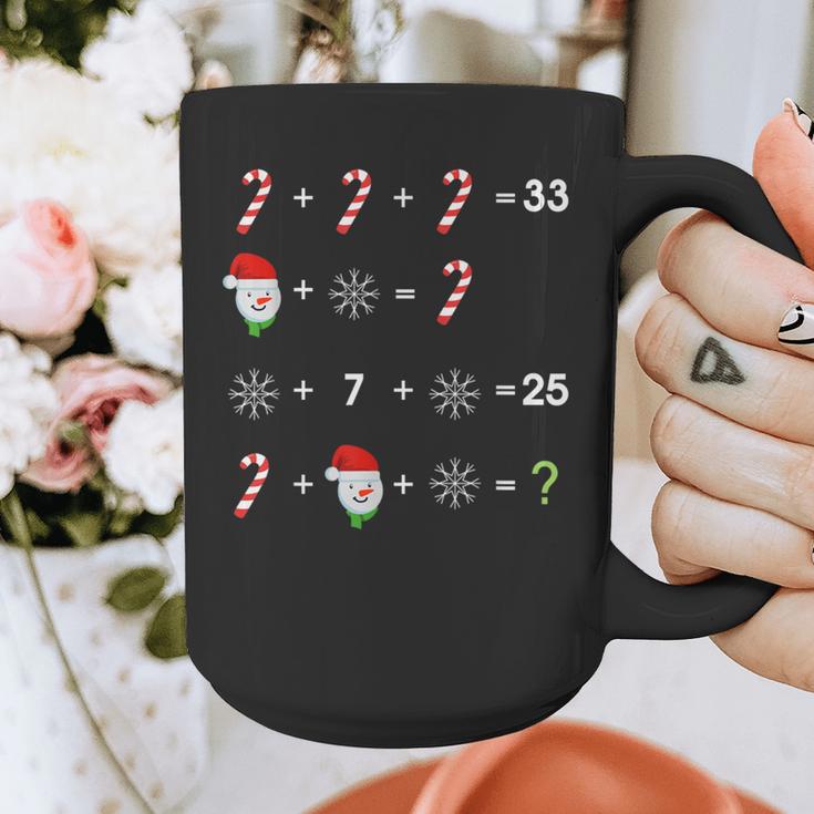 Order Of Operations Quiz Math Teacher Christmas Graphic Print Coffee Mug, funny design