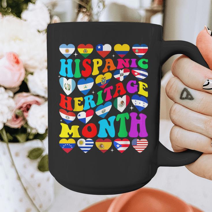 Hispanic Heritage Month 2025 Latino Puerto Rico Teacher Kids Graphic Print Coffee Mug, funny design Hispanic Heritage Month 2025 Latino Puerto Rico Teacher Kids Graphic Print Coffee Mug, funny design