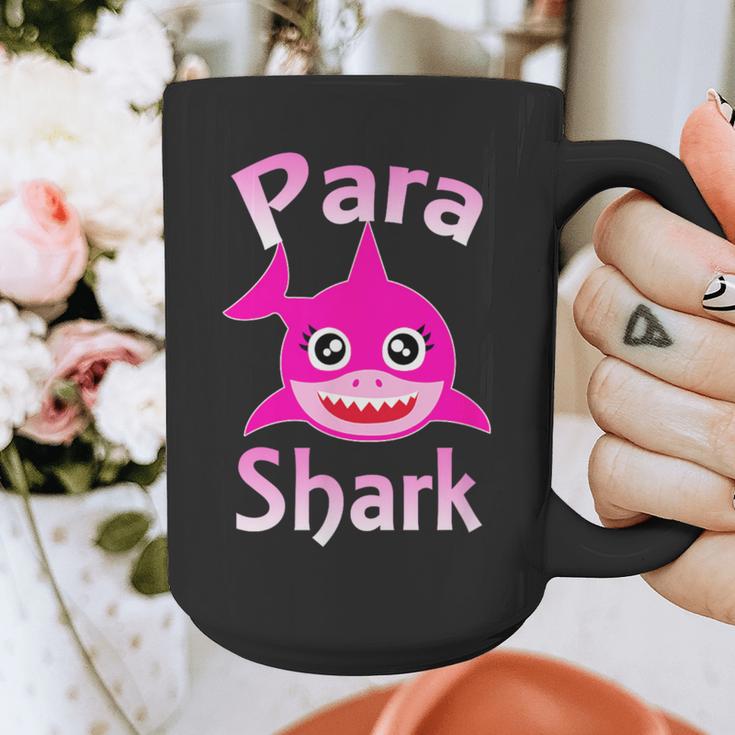 Para Shark Paraprofessional Female Teacher Graphic Print Coffee Mug, funny design Para Shark Paraprofessional Female Teacher Graphic Print Coffee Mug, funny design