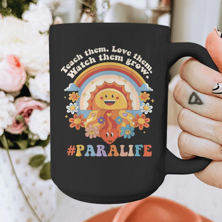 Paraprofessional Para Life Sun Flower Teacher Back To School Graphic Print Coffee Mug, funny design Paraprofessional Para Life Sun Flower Teacher Back To School Graphic Print Coffee Mug, funny design