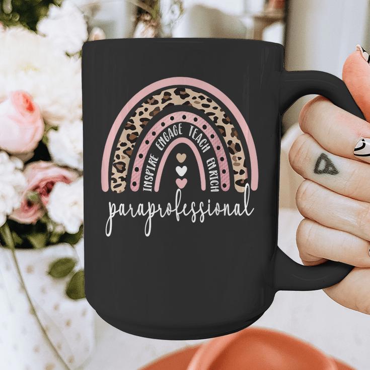 Paraprofessional Rainbow Para Teacher Parapro Graphic Print Coffee Mug, funny design Paraprofessional Rainbow Para Teacher Parapro Graphic Print Coffee Mug, funny design