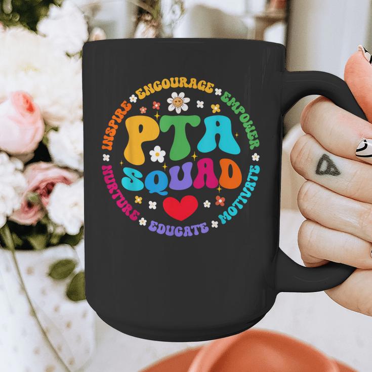 Parents Teacher Association Team Supporter PTA Squad For Men Women Girls Kids Graphic Print Coffee Mug, funny design Parents Teacher Association Team Supporter PTA Squad For Men Women Girls Kids Graphic Print Coffee Mug, funny design