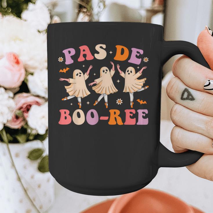 Pas De BOO-Rée Ballet Ghost Dancer Dance Teacher Halloween Graphic Print Coffee Mug, funny design Pas De BOO-Rée Ballet Ghost Dancer Dance Teacher Halloween Graphic Print Coffee Mug, funny design