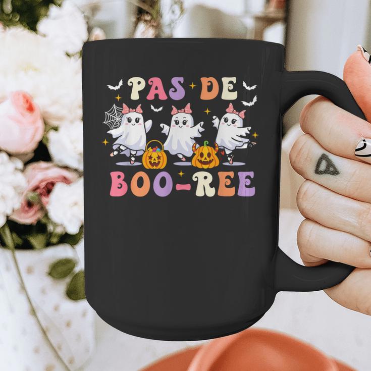 Pas De Boo-Ree Teachers Halloween Costume Ballet Dancers Graphic Print Coffee Mug, funny design