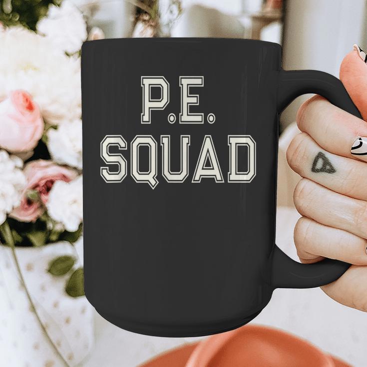 PE SQUAD Physical Education PE Teacher Team Kids Gym Crew Graphic Print Coffee Mug, Pe Teacher Gifts, funny design PE SQUAD Physical Education PE Teacher Team Kids Gym Crew Graphic Print Coffee Mug, Pe Teacher Gifts, funny design