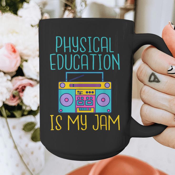 Physical Education Is My Jam PE Teacher Graphic Print Coffee Mug, Pe Teacher Gifts, funny design Physical Education Is My Jam PE Teacher Graphic Print Coffee Mug, Pe Teacher Gifts, funny design