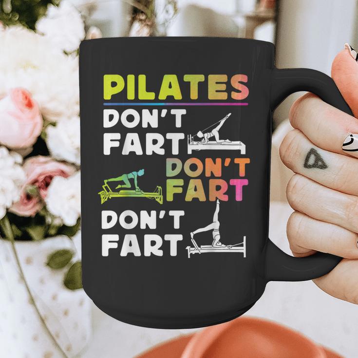Pilates Instructor Teacher Watercolor Pilates Don't Fart Men Women Kids Graphic Print Coffee Mug, funny design Pilates Instructor Teacher Watercolor Pilates Don't Fart Men Women Kids Graphic Print Coffee Mug, funny design