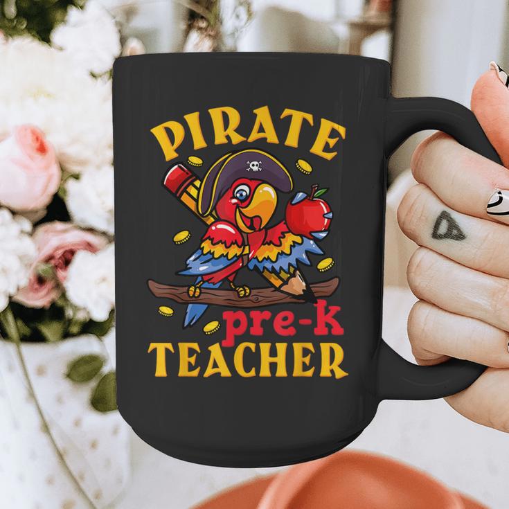 Pirate Pre-K Teacher Preschool Halloween Graphic Print Coffee Mug, funny design Pirate Pre-K Teacher Preschool Halloween Graphic Print Coffee Mug, funny design
