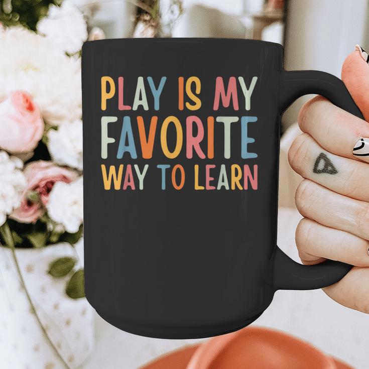 Play Is My Favorite Way To Learn Special Education Teacher Graphic Print Coffee Mug, funny design Play Is My Favorite Way To Learn Special Education Teacher Graphic Print Coffee Mug, funny design