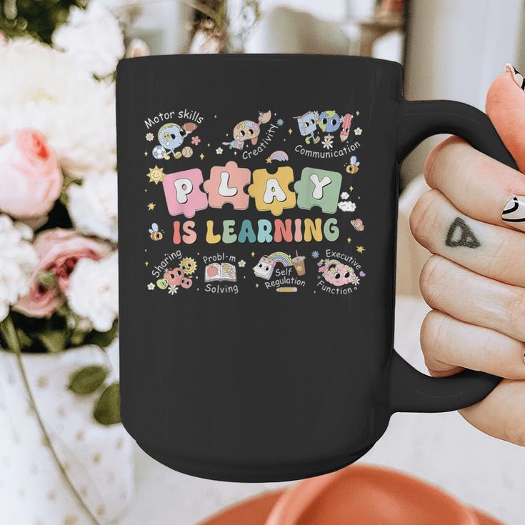 Play Is Learning Teacher Student First Day Back To School Graphic Print Coffee Mug, funny design Play Is Learning Teacher Student First Day Back To School Graphic Print Coffee Mug, funny design