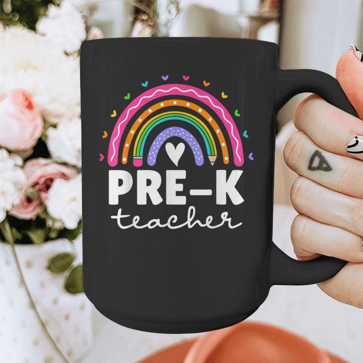 Pre-K Teacher Cute Pre Kindergarten For Teachers Rainbow For Men Women Kids Graphic Print Coffee Mug, funny design Pre-K Teacher Cute Pre Kindergarten For Teachers Rainbow For Men Women Kids Graphic Print Coffee Mug, funny design