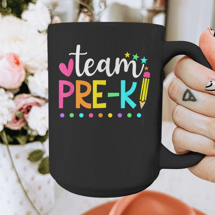 Pre-k Team Pencil Teacher Student Back To School Girls Graphic Print Coffee Mug, funny design Pre-k Team Pencil Teacher Student Back To School Girls Graphic Print Coffee Mug, funny design