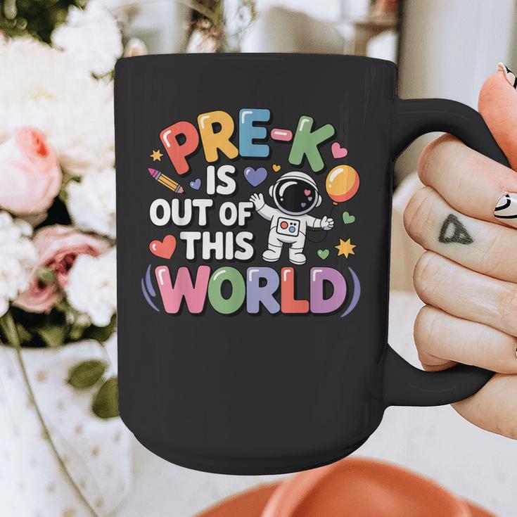 Pre-K Is Out Of This World Space Planets Teacher Graphic Print Coffee Mug, funny design Pre-K Is Out Of This World Space Planets Teacher Graphic Print Coffee Mug, funny design