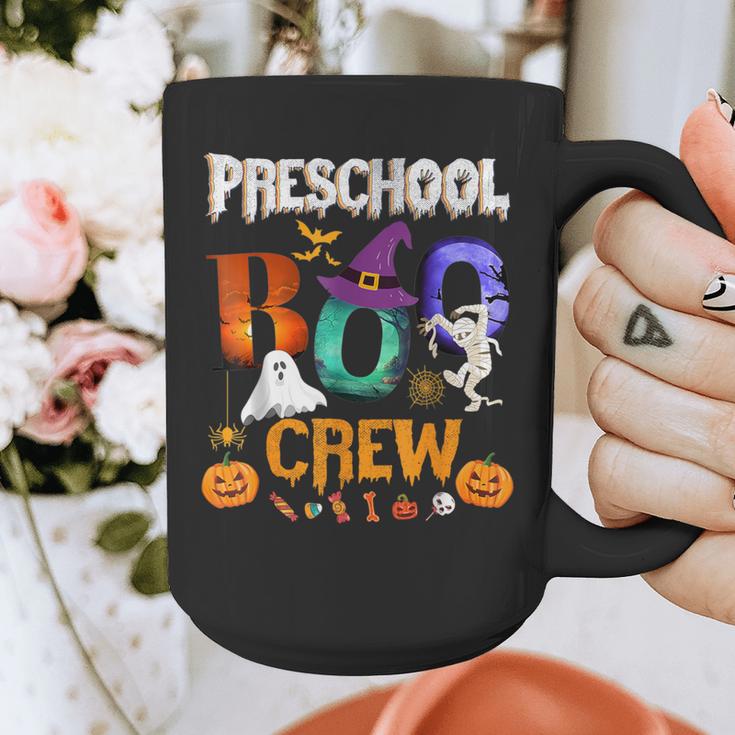 Preschool Boo Crew Teacher Student Halloween Costume Men Women Kids Graphic Print Coffee Mug, funny design Preschool Boo Crew Teacher Student Halloween Costume Men Women Kids Graphic Print Coffee Mug, funny design