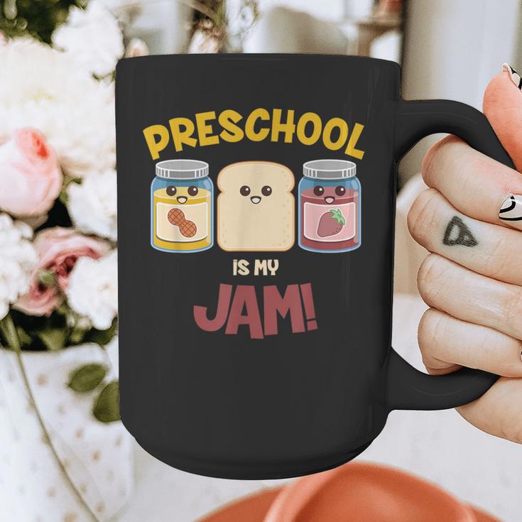 Preschool Is My Jam Teacher Shirt Graphic Print Coffee Mug, funny design Preschool Is My Jam Teacher Shirt Graphic Print Coffee Mug, funny design