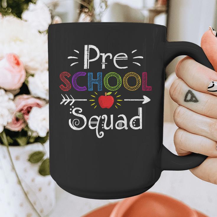 Preschool Squad Preschool Teacher Student Graphic Print Coffee Mug, funny design Preschool Squad Preschool Teacher Student Graphic Print Coffee Mug, funny design