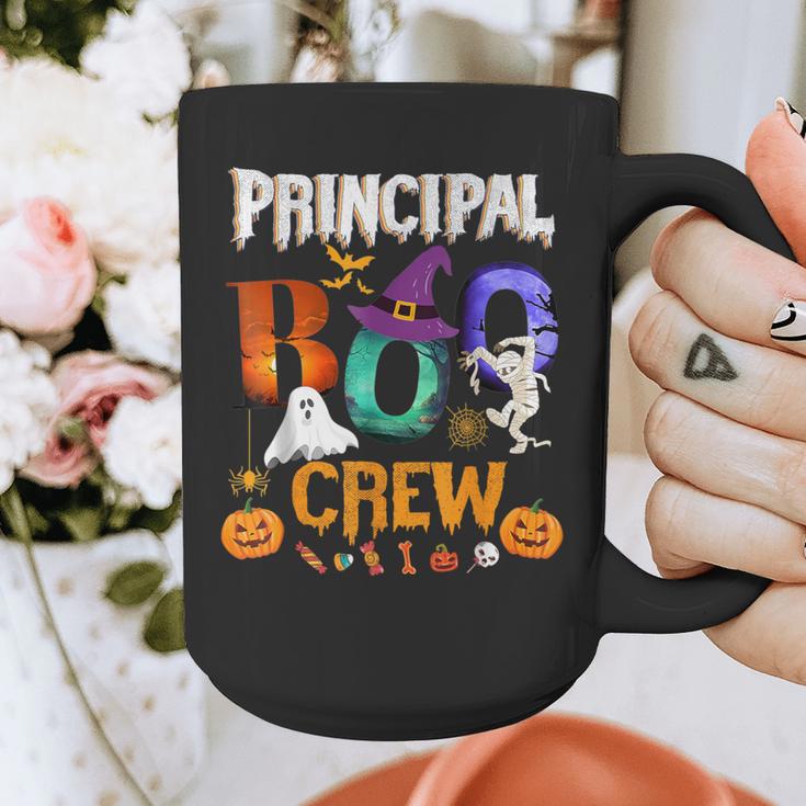 Principal Boo Crew Teacher Student Halloween Costume For Men Women Kids Graphic Print Coffee Mug, funny design