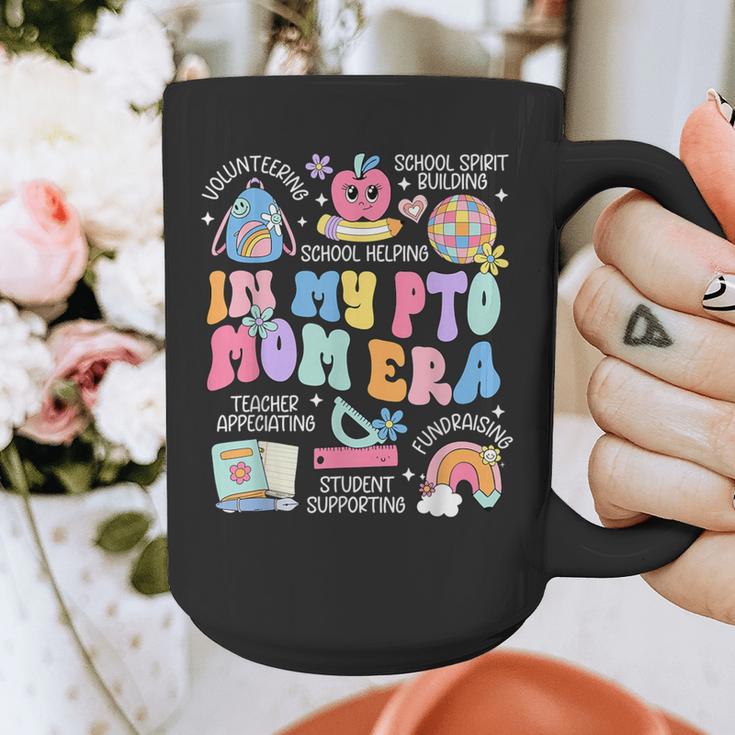 In My PTO Mom Parent Teacher Organization Back To School Graphic Print Coffee Mug, Couple Gifts, funny design