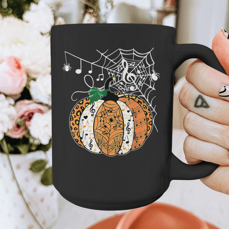 Pumpkin Music Teacher Halloween Fall Music Notes Autumn Graphic Print Coffee Mug, funny design Pumpkin Music Teacher Halloween Fall Music Notes Autumn Graphic Print Coffee Mug, funny design