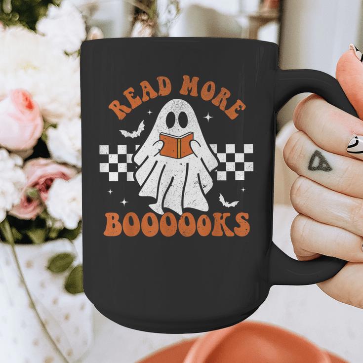 Read More Books Cute Ghost Reading Book Teacher Halloween Graphic Print Coffee Mug, funny design Read More Books Cute Ghost Reading Book Teacher Halloween Graphic Print Coffee Mug, funny design
