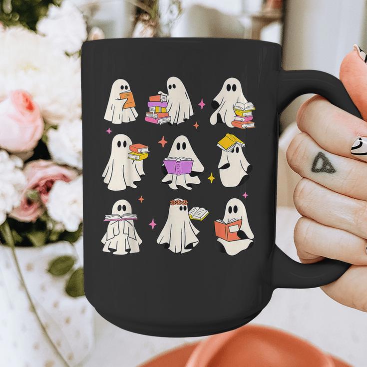 Read More Books Spooky Teacher Halloween Ghost Reading Book Graphic Print Coffee Mug, funny design Read More Books Spooky Teacher Halloween Ghost Reading Book Graphic Print Coffee Mug, funny design