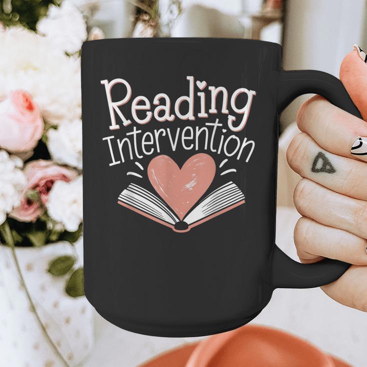 Reading Intervention Teacher Graphic Print Coffee Mug, funny design Reading Intervention Teacher Graphic Print Coffee Mug, funny design