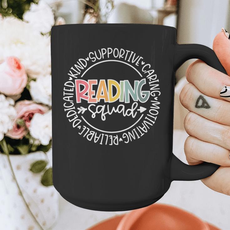 Reading Squad Teacher Reader Librarian Interventionist Team Graphic Print Coffee Mug, funny design Reading Squad Teacher Reader Librarian Interventionist Team Graphic Print Coffee Mug, funny design