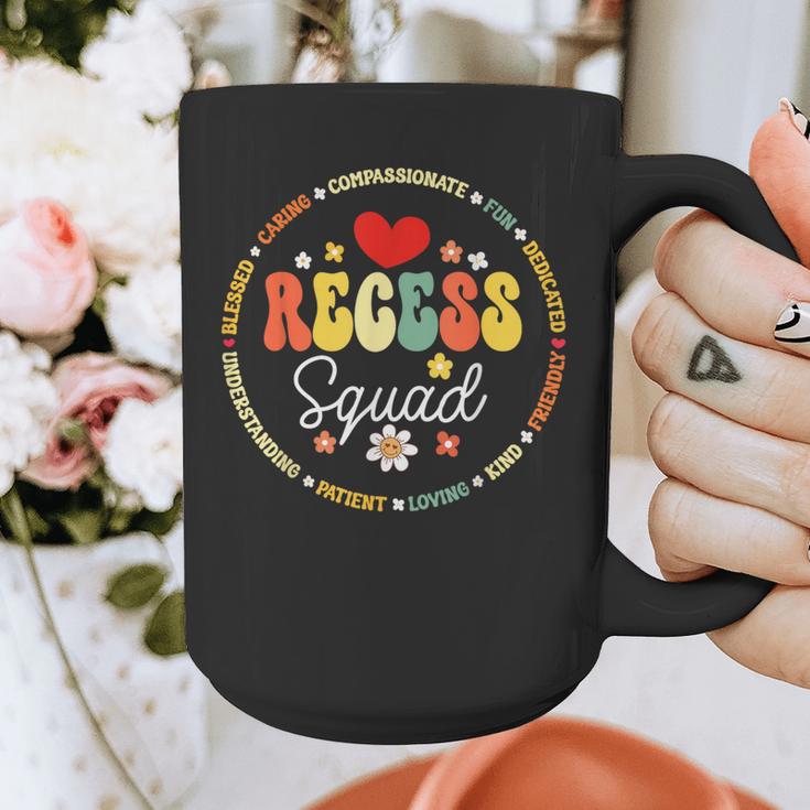 Recess Squad Crew Teachers Students Monitor Back To School Graphic Print Coffee Mug, funny design Recess Squad Crew Teachers Students Monitor Back To School Graphic Print Coffee Mug, funny design