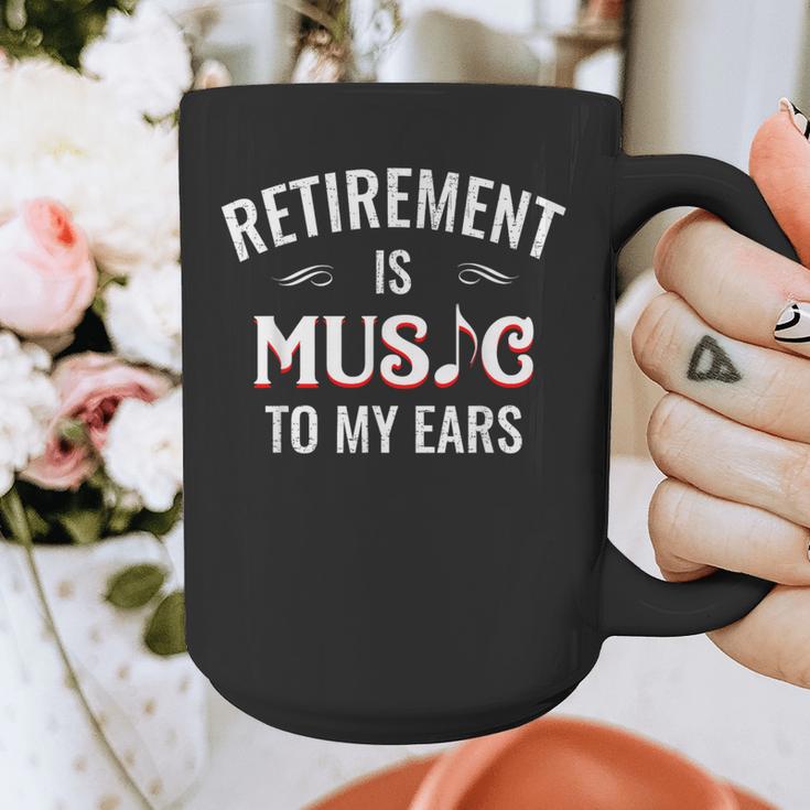Retirement Is Music To My Ears Retired Music Teacher Graphic Print Coffee Mug, funny design Retirement Is Music To My Ears Retired Music Teacher Graphic Print Coffee Mug, funny design