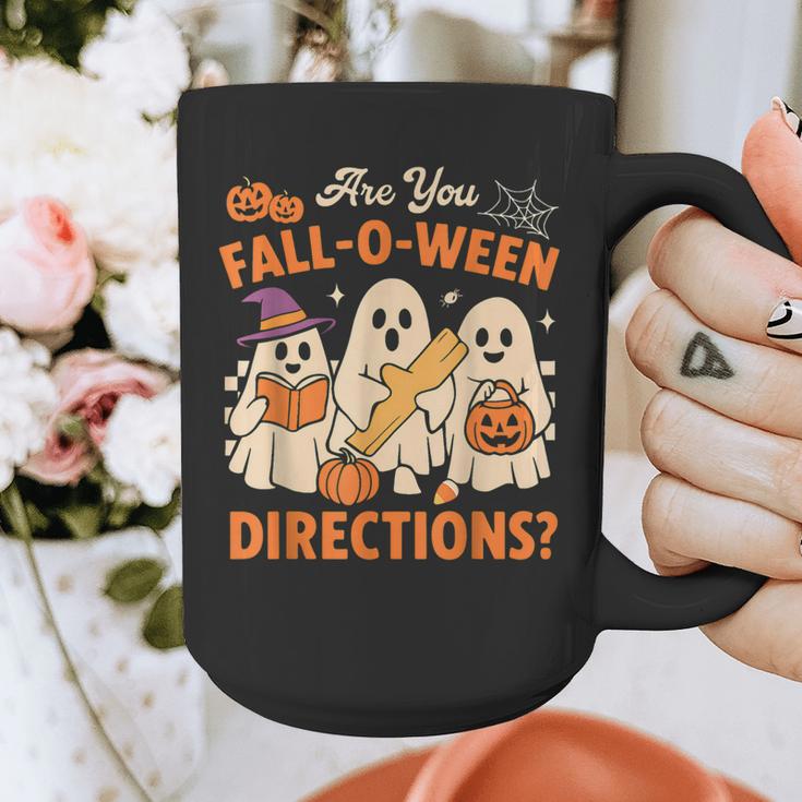 Retro Are You Fall O Ween Directions Ghost Teacher Spooky Graphic Print Coffee Mug, funny design Retro Are You Fall O Ween Directions Ghost Teacher Spooky Graphic Print Coffee Mug, funny design
