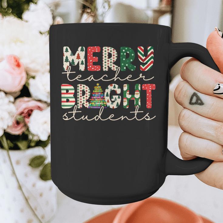Retro Merry Teacher Bright Students Christmas Teacher Graphic Print Coffee Mug, funny design Retro Merry Teacher Bright Students Christmas Teacher Graphic Print Coffee Mug, funny design