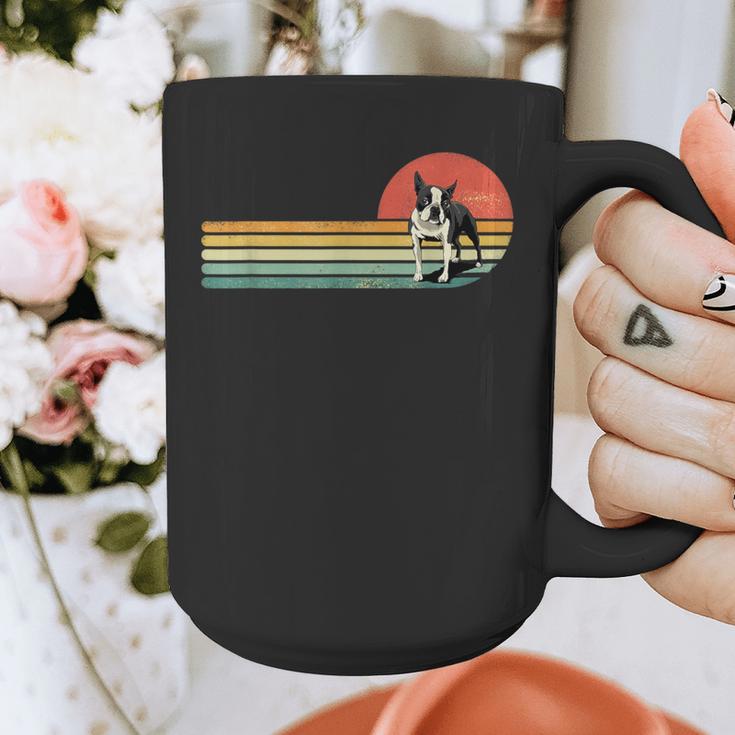 Retro Vintage Boston Terrier Dog Lover Boston Terrier Mom Graphic Print Coffee Mug, Couple Gifts, Mom Gifts, Boston Terrier Mom Gifts, funny design