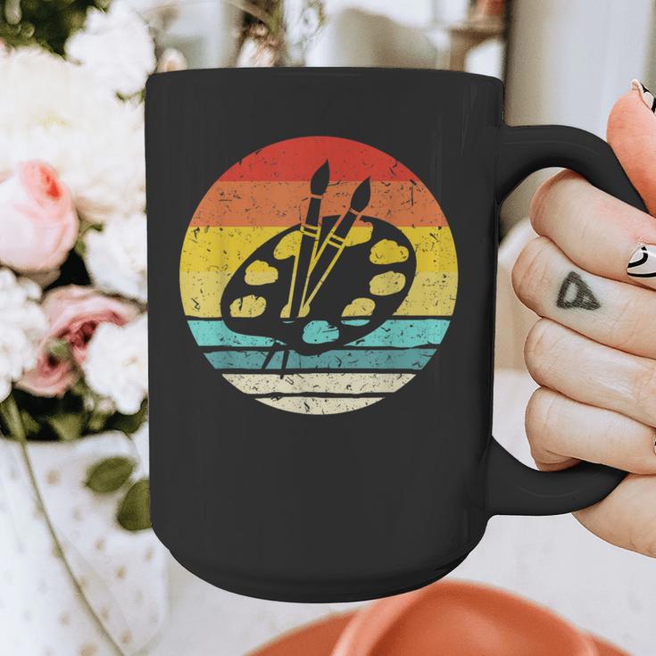 Retro Vintage Paint Palette Costume Artist Art Teacher Men Women Graphic Print Coffee Mug, funny design Retro Vintage Paint Palette Costume Artist Art Teacher Men Women Graphic Print Coffee Mug, funny design