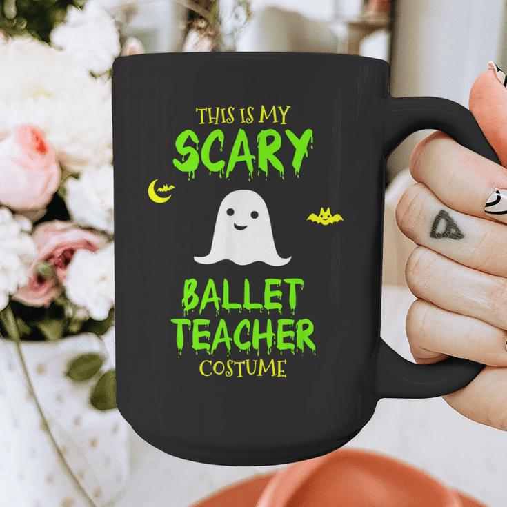 Scary Ballet Teacher Costume Halloween Lazy Easy Graphic Print Coffee Mug, funny design Scary Ballet Teacher Costume Halloween Lazy Easy Graphic Print Coffee Mug, funny design