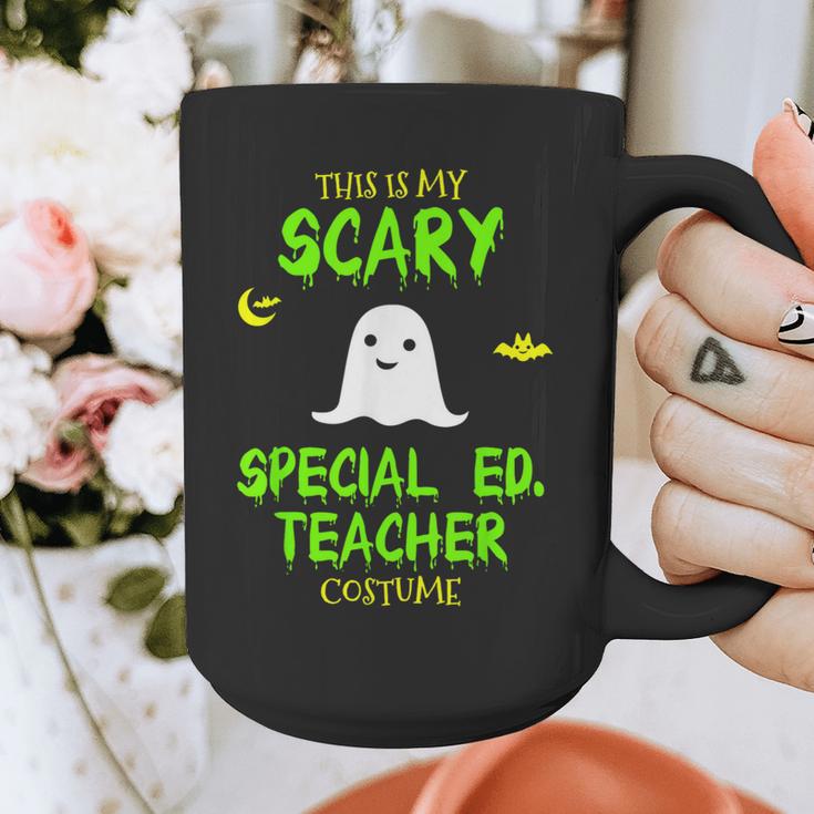 Scary Special Education Ed Teacher Costume Halloween Easy Graphic Print Coffee Mug, funny design Scary Special Education Ed Teacher Costume Halloween Easy Graphic Print Coffee Mug, funny design