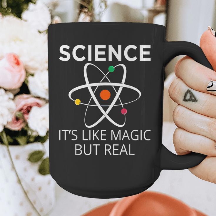 Science It's Like Magic But Real Teachers Students Scientist Graphic Print Coffee Mug, Science Teacher Gifts, funny design