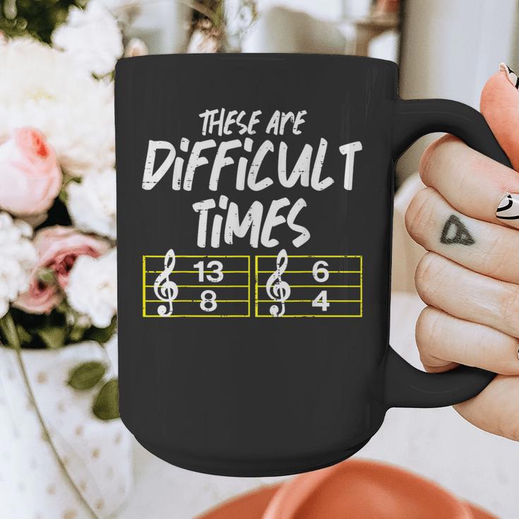 These Are Times Difficult Music Teacher Band Men Women Graphic Print Coffee Mug, funny design These Are Times Difficult Music Teacher Band Men Women Graphic Print Coffee Mug, funny design