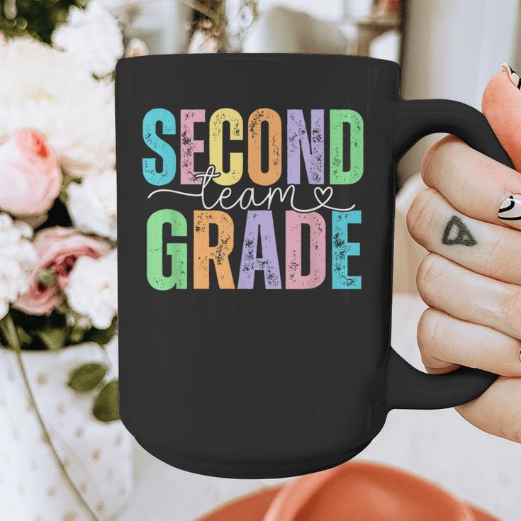 Second Grade Team Heart Teacher Student Back To School Girls Graphic Print Coffee Mug, funny design Second Grade Team Heart Teacher Student Back To School Girls Graphic Print Coffee Mug, funny design