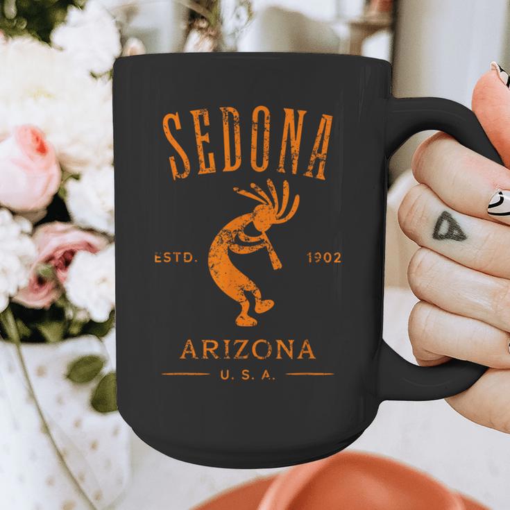 Sedona Arizona Southwestern Style Souvenir Vintage Graphic Print Coffee Mug, funny design