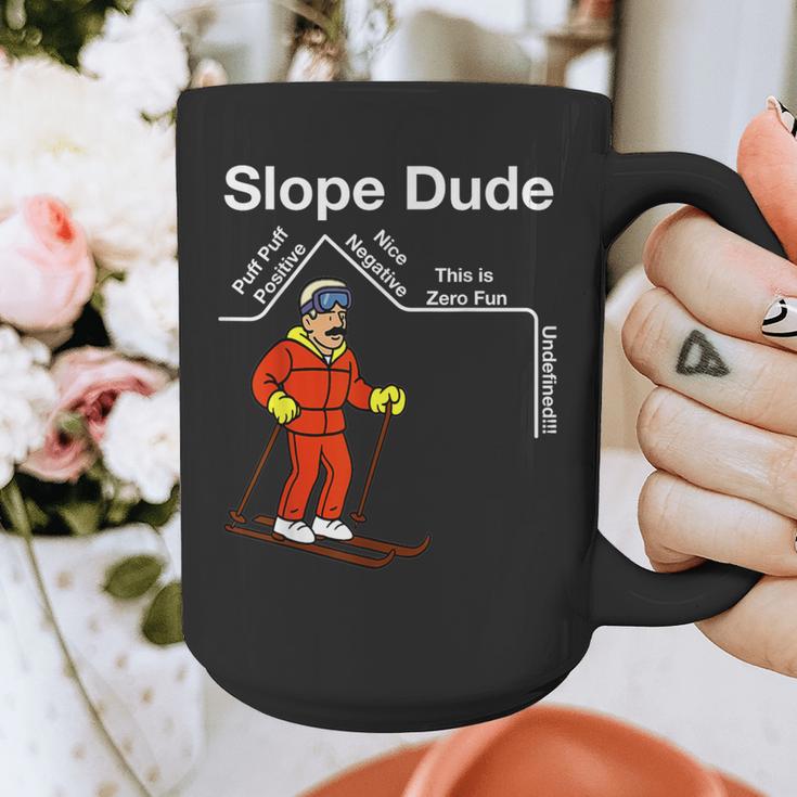 Slope Dude Algebra Geometry Middle School Math Teacher Graphic Print Coffee Mug, funny design