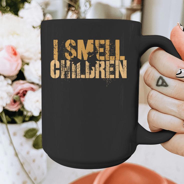 I SMELL CHILDREN Halloween Teacher Classroom I Teach Graphic Print Coffee Mug, funny design